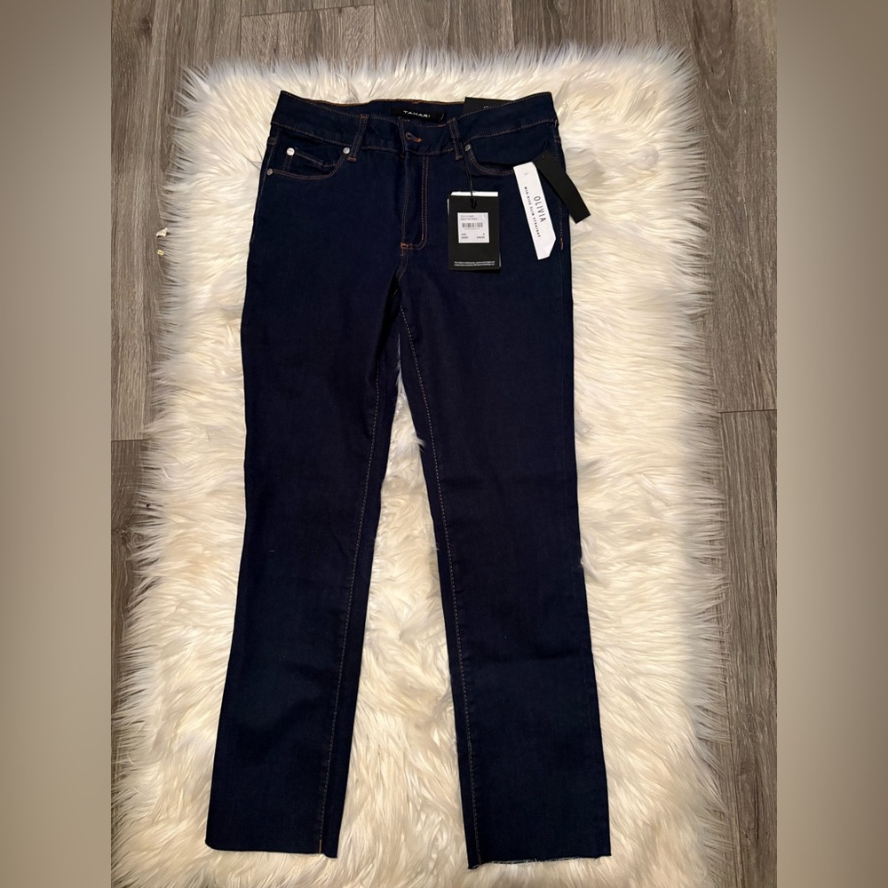 Tahari Women's Dark Blue Jeans